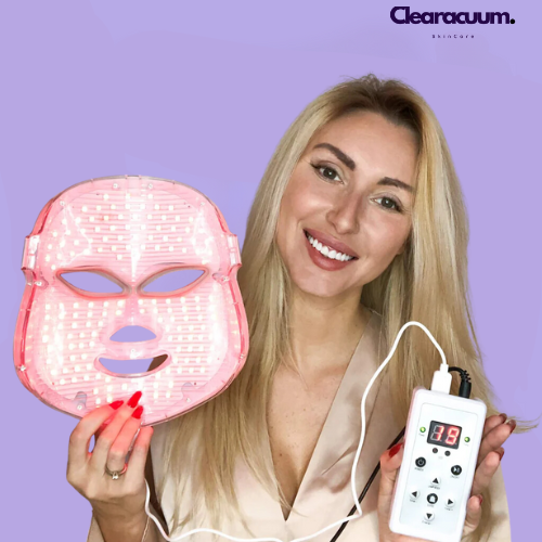 Clearacuum™  LED Facial Mask